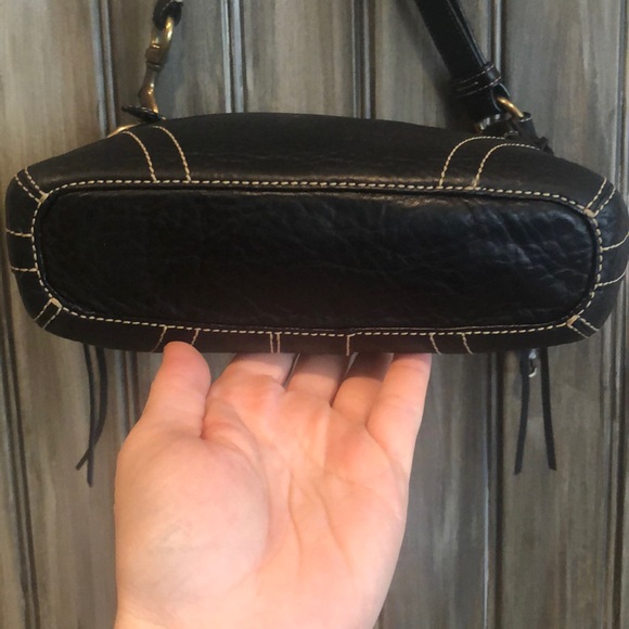 Pebbled leather Coach purse - Picture 8 of 10